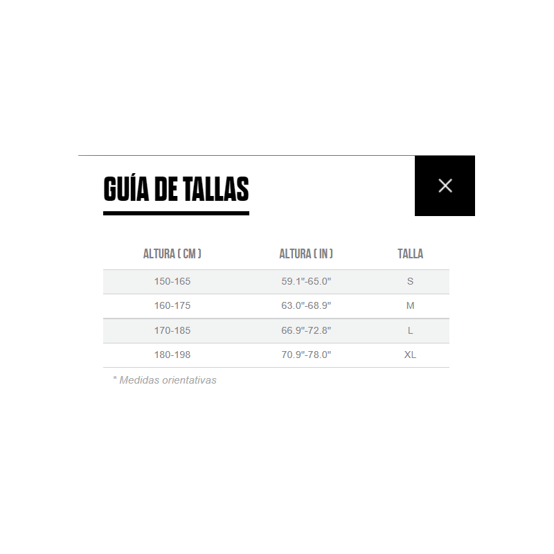 Tallas orbea online mtb