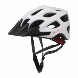 CASCO ELTIN BRAVE ROJO BLANCO MATE