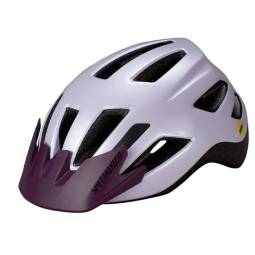 CASCO SPECIALIZED SHUFFLE LILA NIÑO LED