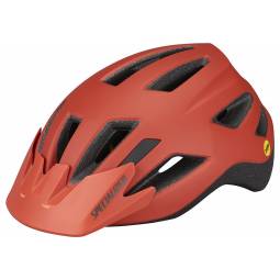 CASCO SPECIALIZED SHUFFLE LED SB ROJO MATE